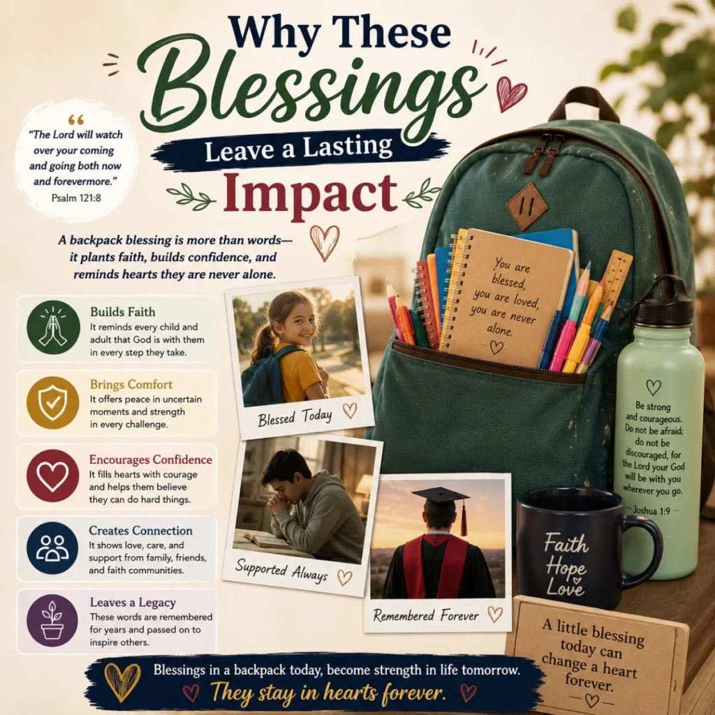 Why these backpack blessings leave a lasting impact through faith, prayer, encouragement, and everyday school journeys.